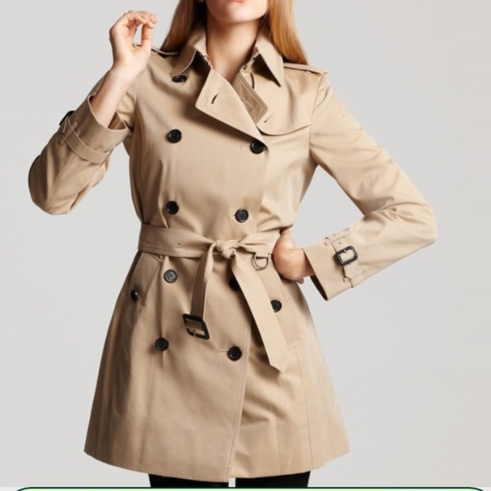 Zara mid-length trench coat